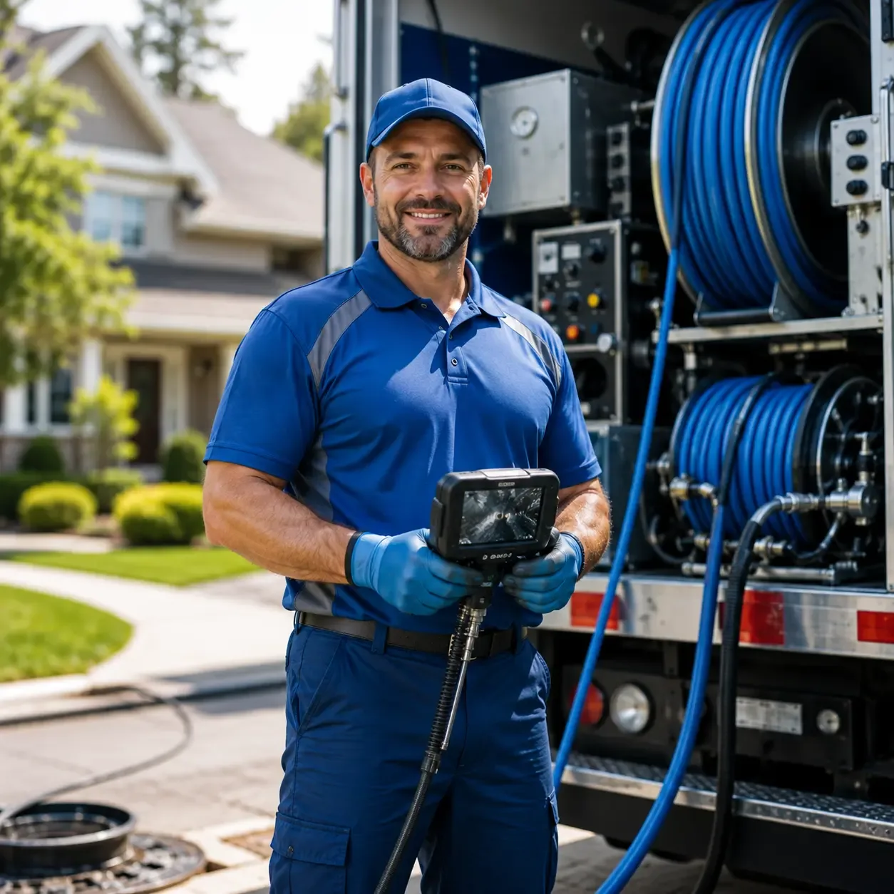Local outdoor drain cleaning specialists in Montrose, MI